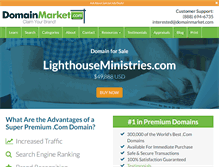 Tablet Screenshot of lighthouseministries.com